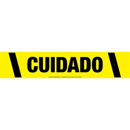 Cuidado Barricade Tape